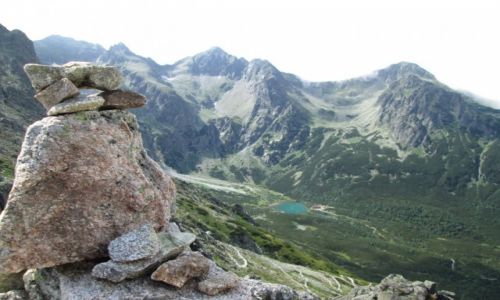 Zdjecie SOWACJA / Tatry / rakuska czuba / widok na jagnicy szczyt