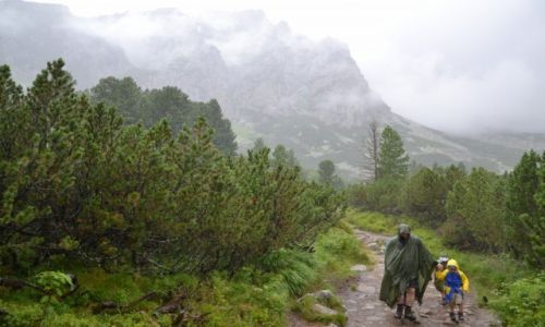 Zdjecie SOWACJA / Tatry Wysokie / Dolina Mlynicka / Co mi tam deszcz