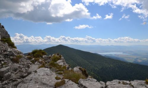 Zdjcie SOWACJA / Tatry Zachodnie / Siwy Wierch / Widok na Liptowsk Mar