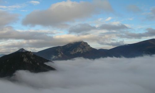 Zdjęcie SłOWACJA / Żyliński Kraj / Widok z Sokolia / Małofatrzańska trójca