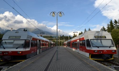 Zdjęcie SłOWACJA / Tatry Wysokie / Stary Smokovec / Elektriczka