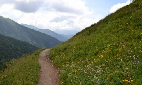 Zdjcie SOWACJA / Tatry Wysokie - Tatry Bielskie / Kopske Sedlo / Pod Kopsk Przecz