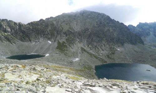 Zdjecie SOWACJA / tatry wysokie / widok na kolisty i capi staw / w drodze na Bystr awk 2340 npm