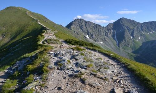 Zdjcie SOWACJA / Tatry Zachodnie / szlak na Woowiec / Woowiec i Rohacze