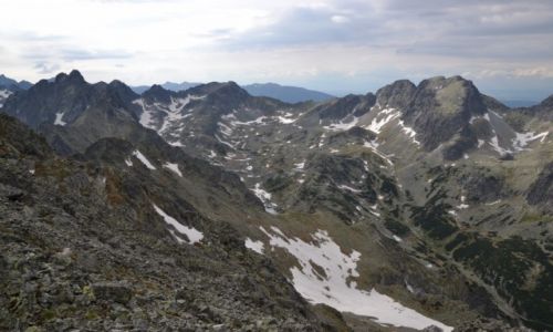 Zdjecie SOWACJA / Tatry Wysokie / Sawkowski Szczyt / Od Starolenego po Jaworowe