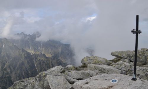 Zdjecie SOWACJA / Tatry Wysokie / Sawkowski Szczyt / Na Sawkowskim