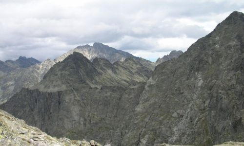 Zdjcie SOWACJA / Tatry Wysokie / Sedlo Vaha / Gerlach i Ganek z Wagi