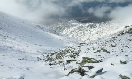 Zdjecie SOWACJA / Tatry Wysokie / Krywaski leb / W lebie