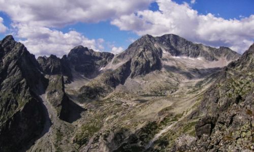 Zdjecie SOWACJA / Tatry / Dolina Piciu Staww Spiskich / W dole