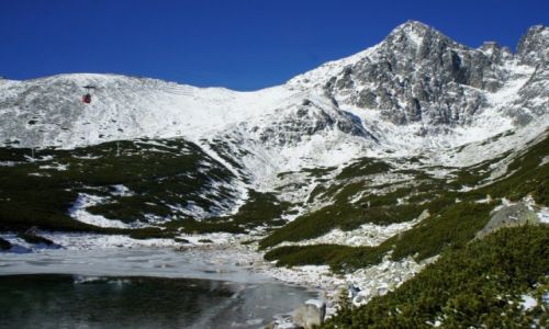 Zdjęcie SłOWACJA / Poprad  / Łomnicki Staw - Skalnaté pleso / Lanovka