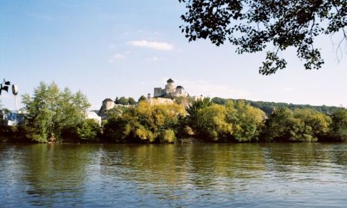 Zdjęcie SłOWACJA / brak / TRENCZYN / WIDOK NA ZAMEK