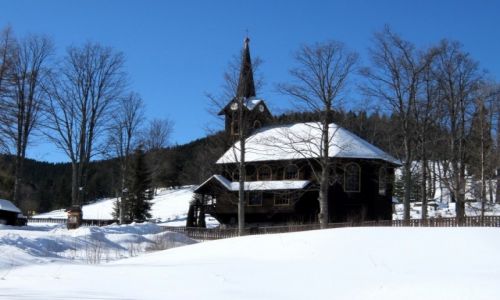 Zdjęcie SłOWACJA / Tatry Vysokie / Łysa Polana / Kościółek w Tatrach