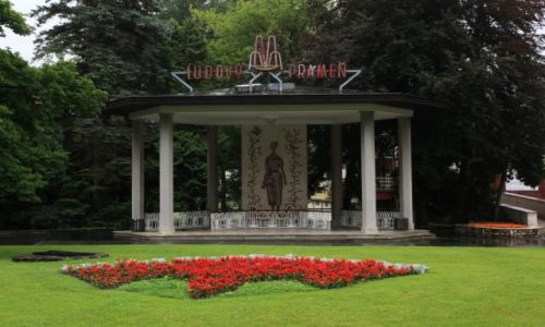 SOWACJA / Szarysz / Bardejovske Kupele / Pijalnia wd mineralnych
