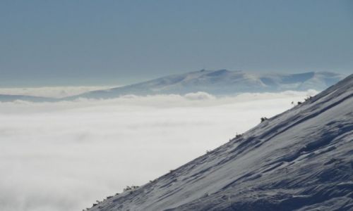 Zdjecie SOWACJA / Tatry / omnicki Szczyt / biel