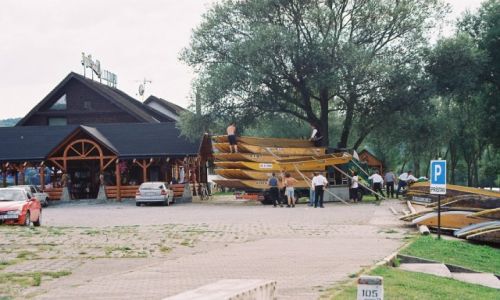Zdjęcie SłOWACJA / PRESZÓW / MAJERE  / SPŁYW DUNAJCEM