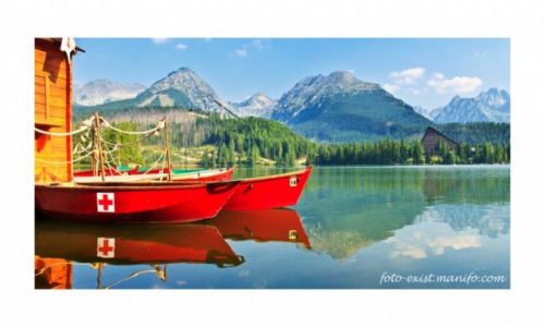 Zdjecie SOWACJA / Tatry / Szczyrbskie Pleso / Szczyrbskie Pleso