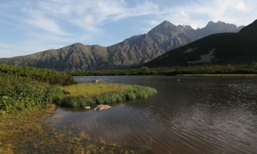 SOWACJA / Tatry Bielskie / Dolina Biaych Staww  / Nad Wielkim Biaym Stawem