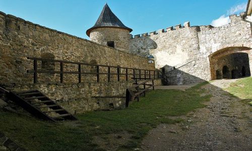 Zdjęcie SłOWACJA / wschodnia Słowacja -Spisz / Zamek w Starej Lubowli.  / ...