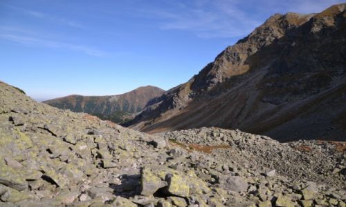 Zdj�cie S�OWACJA / Tatry Zachodnie / Spalona Dolina / Widok na Rako� i Wo�owiec