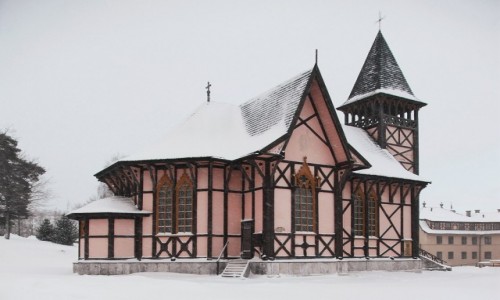 Zdjecie SOWACJA / Wysokie Tatry / Stary Smokowiec / Drewniany koci Niepokalanego Poczcia NMP 
