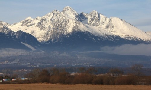 Zdjcie SOWACJA / Poprad / Wysokie Tatry / Panorama od strony Sowacji