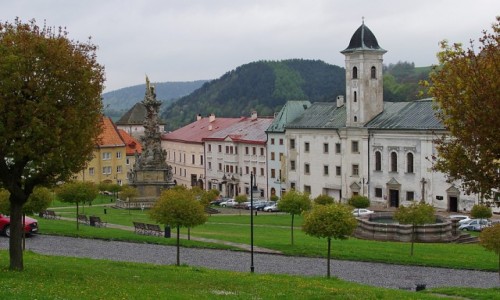 Zdjęcie SłOWACJA / Kraj bańskobystrzycki / Kremnica / Rynek