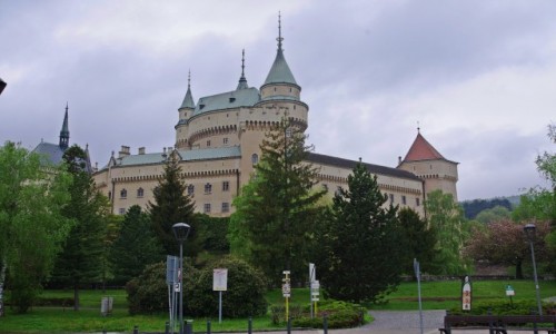 Zdjęcie SłOWACJA / Kraj trenczyński / Bojnice / Zamek w Bojnicach