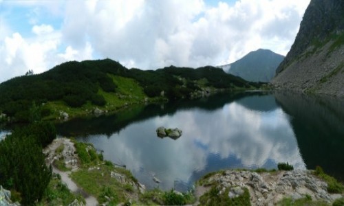 Zdjcie SOWACJA / Tatry Zachodnie. / Dolina Rohacka / Wyni Staw Rohacki (Zadni Staw Rohacki).