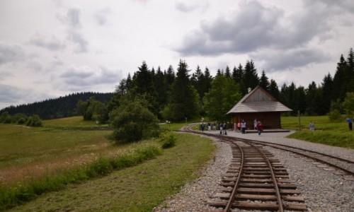 Zdjecie SOWACJA / Kysuce / Przecz Beskyd / Stacyjka