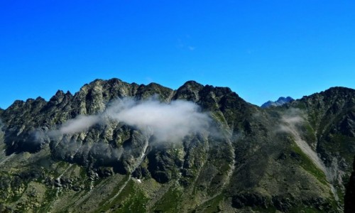 Zdjcie SOWACJA / Chata pod Soliskiem. / Skrajne Solisko 2093 m. / Gra Baszt ze Skrajnego Soliska.