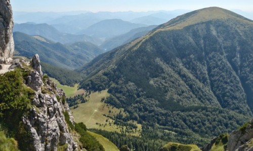 Zdjecie SOWACJA / maa fatra /  rozsutec / z wielkiego rozsuteca...