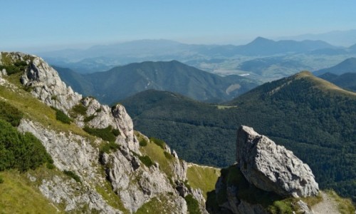 Zdjecie SOWACJA / maa fatra /  rozsutec / z gry...