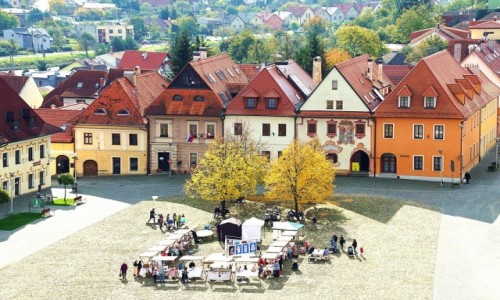 Zdjecie SOWACJA / Szarysz / Bardejw / Kamieniczki