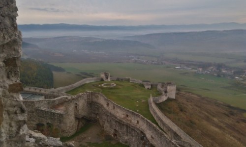 Zdjęcie SłOWACJA / zamek Spisz / spisz / widok z baszty z zamku