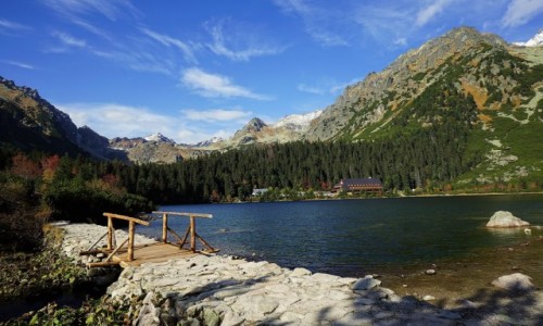 Zdjcie SOWACJA / Wysokie Tatry / Popradsk pleso / Mostek