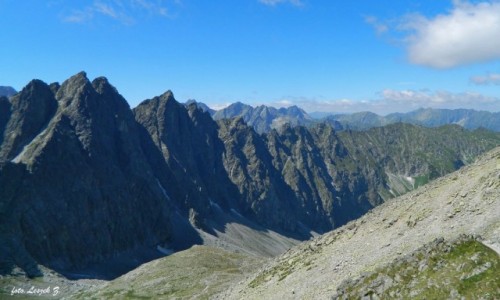 Zdjcie SOWACJA / Wysokie Tatry. / Dolina Jaworowa. / Ze szlaku na Lodow Przecz 2372 m. 2