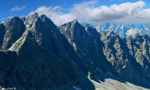Zdjecie SOWACJA / Lodowa Przecz 2372 m. / Lodowa Przecz 2372 m. / Jaworowe Turnie.