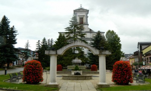 Zdjęcie SłOWACJA / Poprad. / Poprad. / Poprad - Plac św. Idziego.