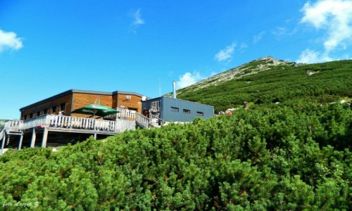 Zdjcie SOWACJA / Skrajne Solisko. / Chata pod Soliskiem 1840. m. / Chata pod Soliskiem 1840 m.