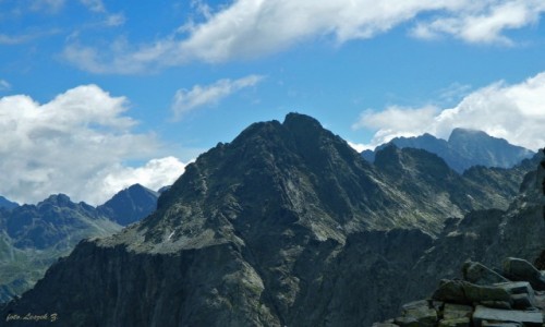 Zdjcie SOWACJA / Rysy 2503 m. / Przecz Waga 2337 m. / Z Przeczy Waga