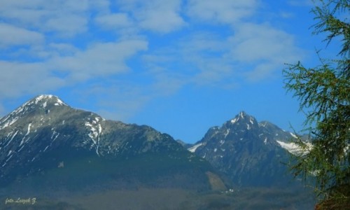 Zdjcie SOWACJA / Stary Smokowiec. / Nowa Lena. / Wysokie Tatry z balkonu.