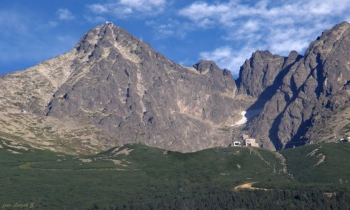 Zdjecie SOWACJA / Wysokie Tatry. / Skalny Staw. / Widok ze Skalnego Stawu.