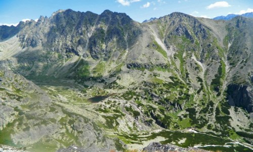 Zdjcie SOWACJA / Wysokie Tatry. / Skrajne Solisko 2093 m. / Dolina Mynicka ze Skrajnego Soliska.