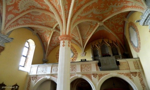 Zdjcie SOWACJA / kraj preszowski. / powiat kiemarski. / Vrbov - organy w kociele w. Serwacego..
