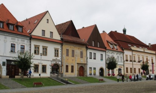 Zdjcie SOWACJA / - / Bardejw / Malownicze kamieniczki