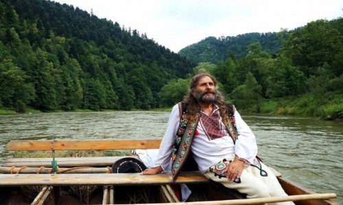 Zdjecie SOWACJA / Pieniny / Dunajec / Rozmarzony flisak