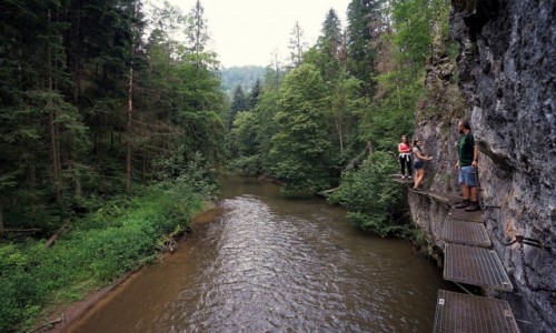 Zdjecie SOWACJA / Spisz / Sowacki Raj  / Przeom Hornadu