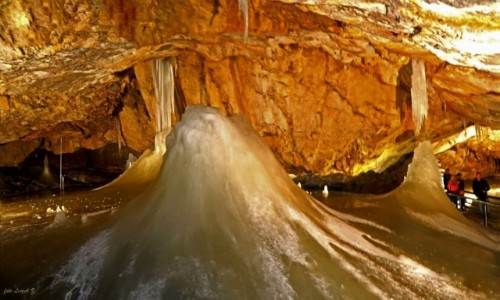 Zdjęcie SłOWACJA / Koszycki kraj. / Okres Różnawa / W Jaskini Lodowej.