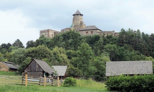 Zdjęcie SłOWACJA / Spisz / Stara Lubownia / Zamek