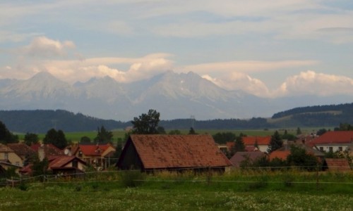 Zdjcie SOWACJA / Spisz / Hrabusice / panorama Hrabusic